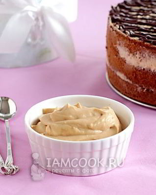 Крем из сметаны и сгущенки для торта
