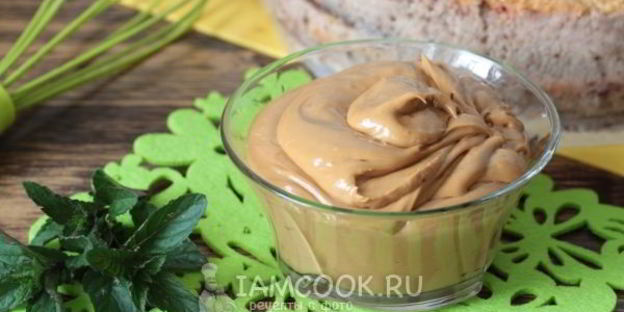 крем из вареной сгущенки и сливочного масла