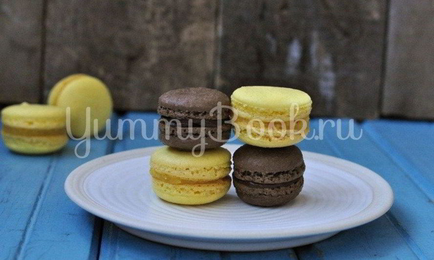 Рецепт макаронса с лимонным кремом
