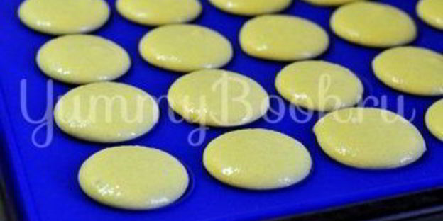 макаронс с лимонным кремом