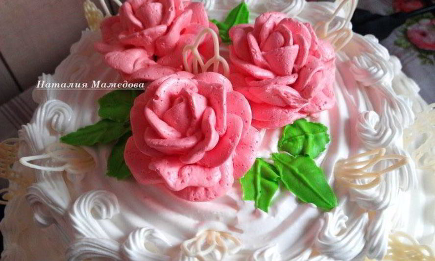 Рецепт масляно-белкового крем для оформления