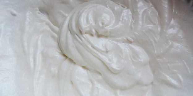 масляно-белковый крем для оформления