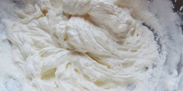 масляно-белковый крем для оформления