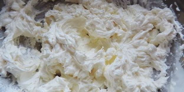 масляно-белковый крем для оформления