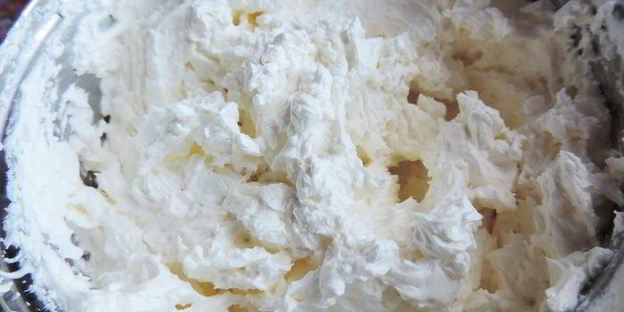 масляно-белковый крем для оформления