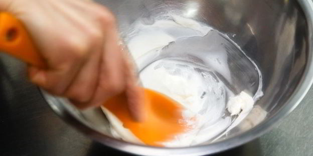 меренга с шоколадным кремом