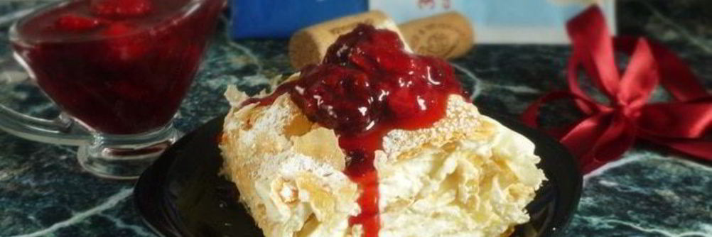 Мильфей со сливочным кремом