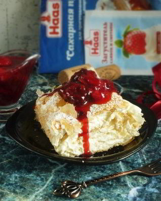 Мильфей со сливочным кремом