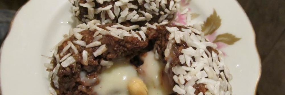 Шарики с кешью и заварным кремом Гигантелло