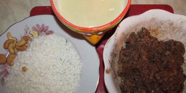 шарики с кешью и заварным кремом гигантелло