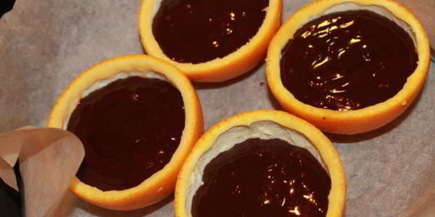 шоколадно-апельсиновый крем