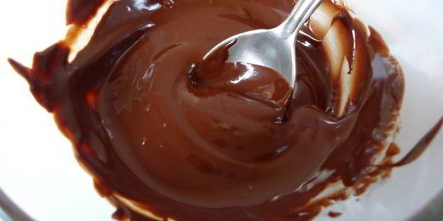 шоколадный рулет с трюфельным кремом