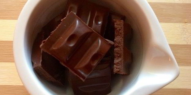 шоколадные чашечки с ореховым кремом