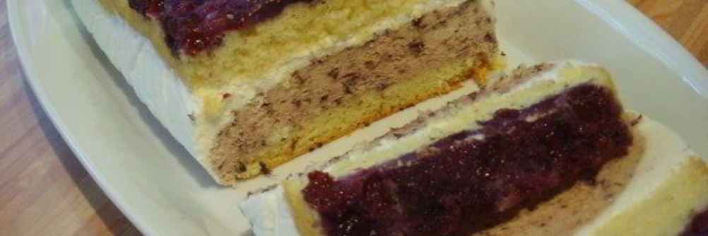 Торт-Десерт Ягодное облако с йогуртовым кремом