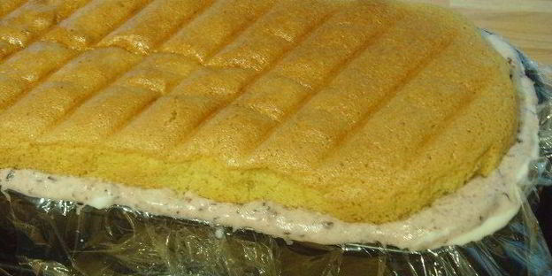 торт-десерт ягодное облако с йогуртовым кремом