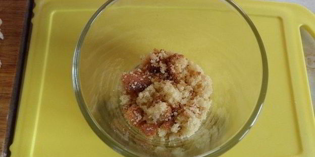 трайфл с рисовым кремом, клубникой и бананом