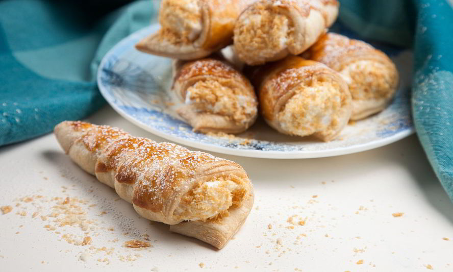 Рецепт трубочек с белковым кремом