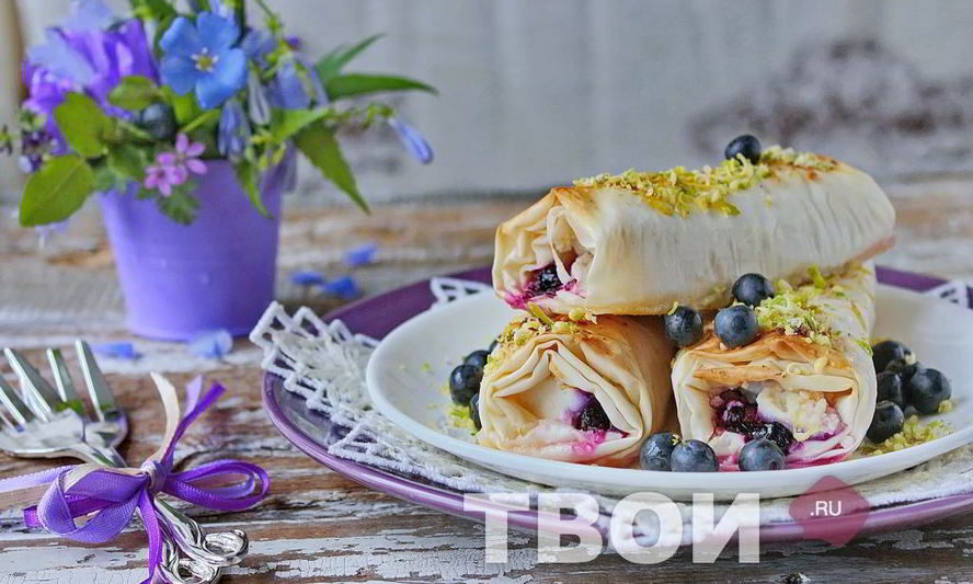 Рецепт трубочек с кремом