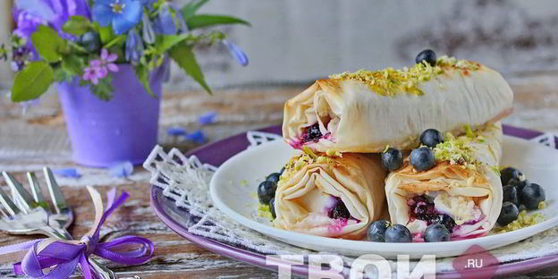 трубочки с кремом