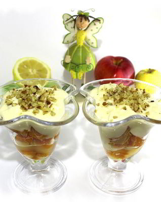 Тыквенный десерт с нежным кремом