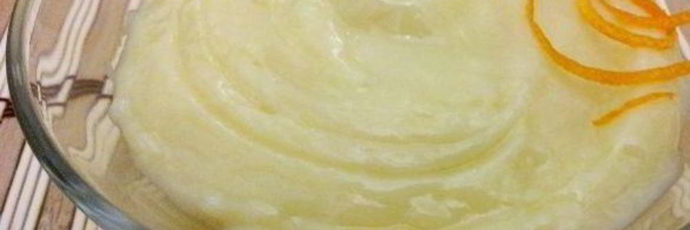 Заварной крем без масла