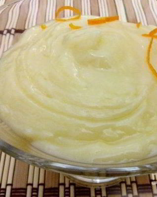 Заварной крем без масла