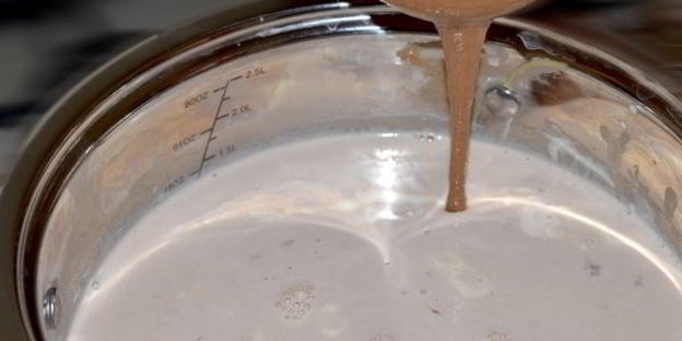 заварной крем-пудинг без яиц