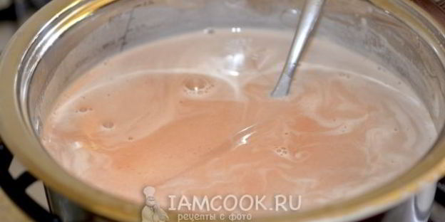 заварной крем-пудинг без яиц