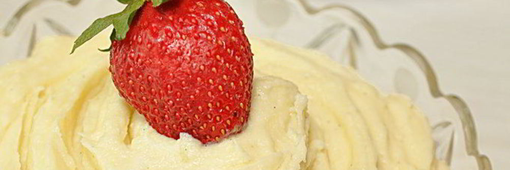 Заварной крем с белым шоколадом