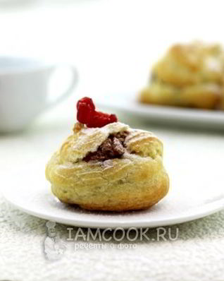 Заварные булочки с кремом