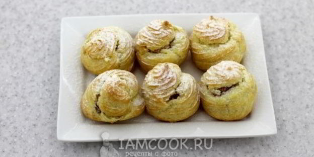 заварные булочки с кремом