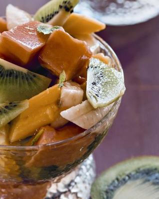 Лаосские фрукты в пряном сиропе