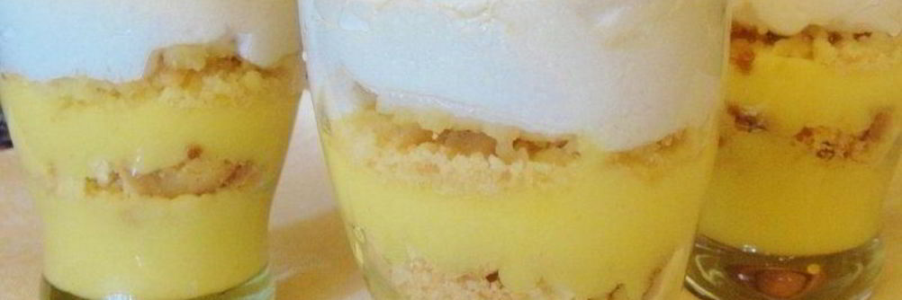 Лимонный десерт