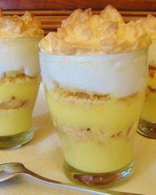 Лимонный десерт