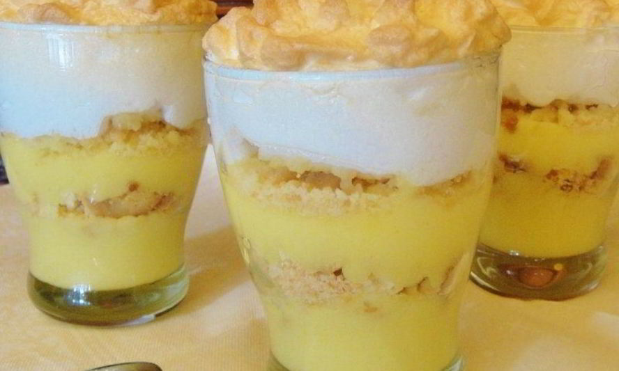 Рецепт лимонного десерта