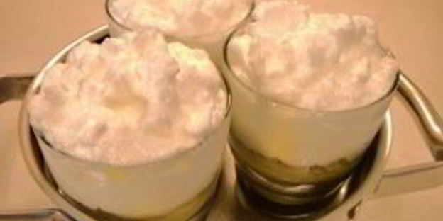 лимонный десерт