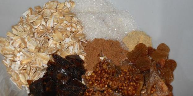 молодильные яблоки запеченные с овсянкой