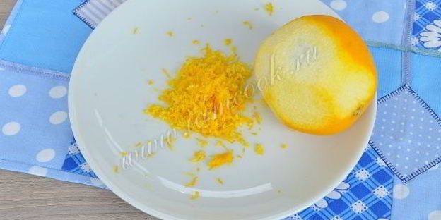 апельсиновое мороженое с мартини