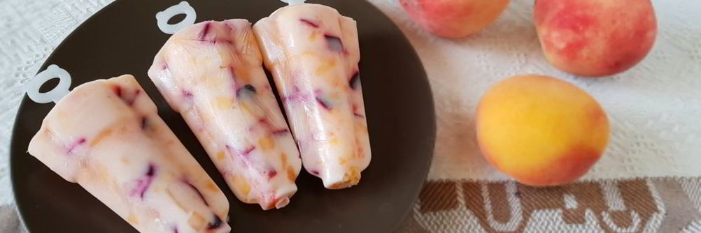 Йогуртовое мороженое с фруктами