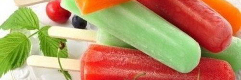 Клубнично-цитрусовое мороженое без молока