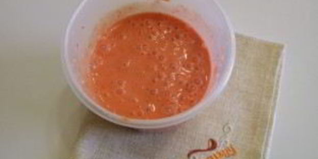 клубничное мороженое из йогурта