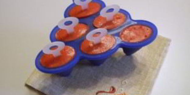 клубничное мороженое из йогурта