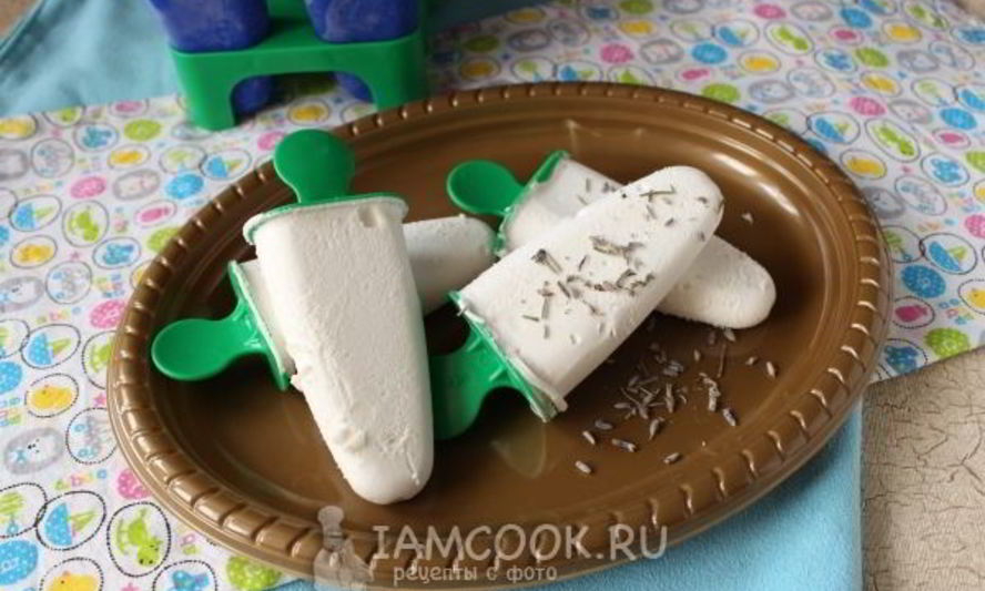 Рецепт лавандового мороженого