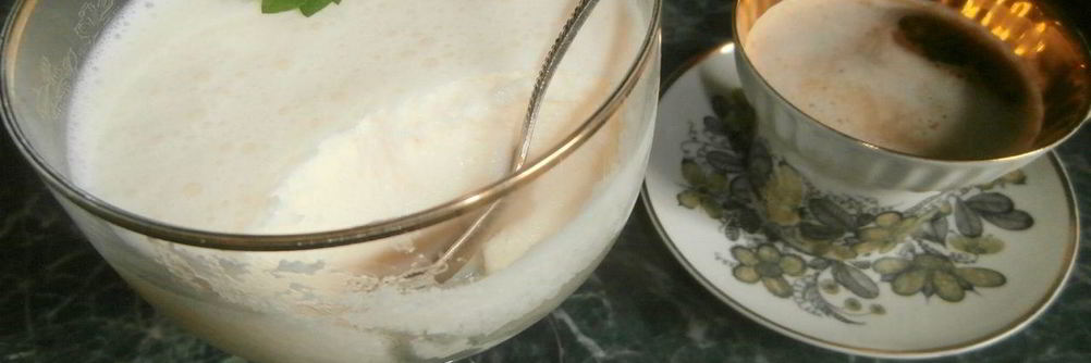 Молочный желейный десерт