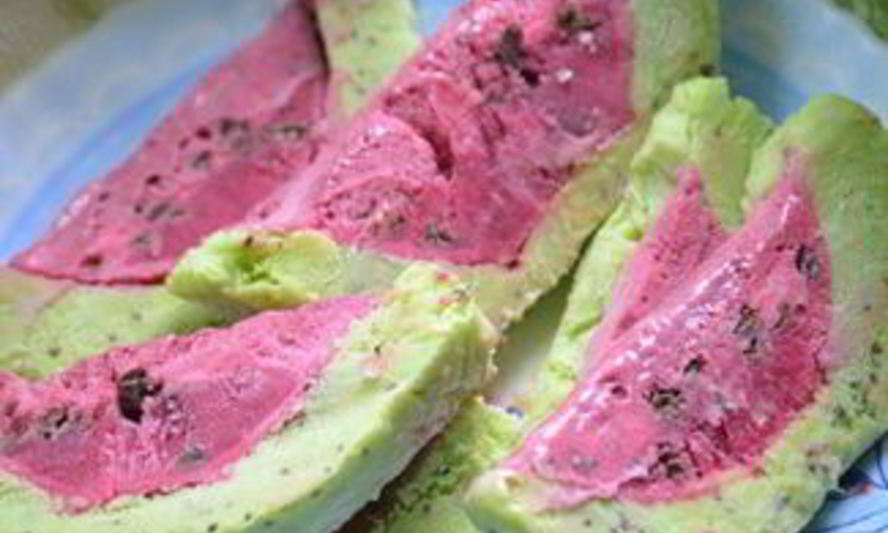 Рецепт мороженого арбуз