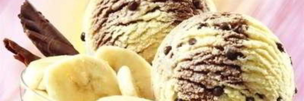 Мороженое из банана и молока