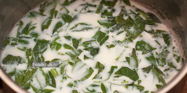 мороженое из базилика