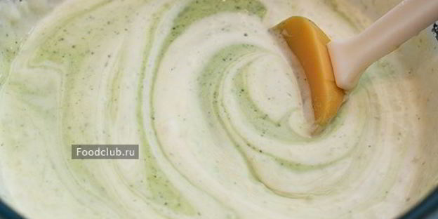 мороженое из базилика