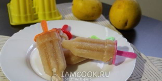 мороженое из груш