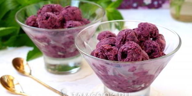 мороженое из шелковицы